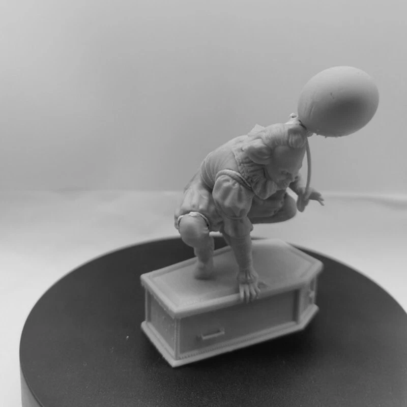 Horror Joker 1/24 Scale Resin Model Kit Diy Figures Unassembled Unpainted Toys - Image 3 of 4