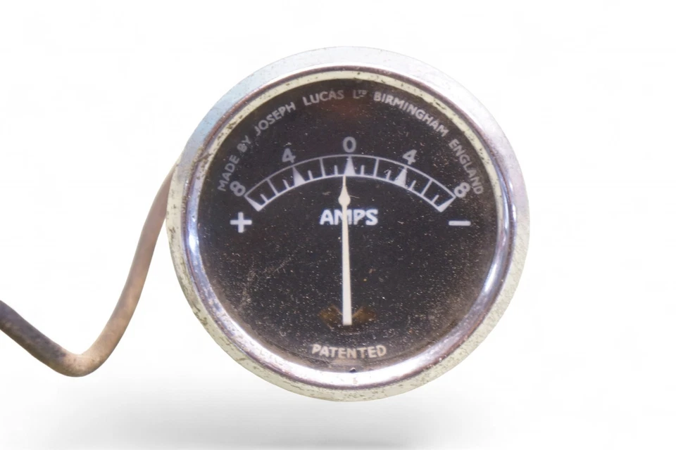 Triumph Thunderbird T110 1951 preunidad 650 6T TR6 *2871 amperímetro  Foto 2 de 4