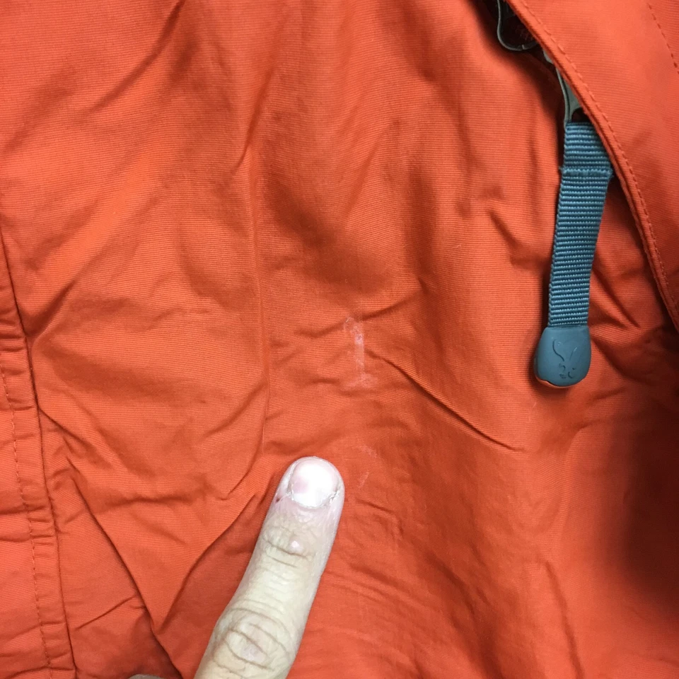 Chaqueta American Eagle Grande Adulto Naranja Con Capucha Forrada Polar Termolite Esquí Para Hombres Foto 3 de 4