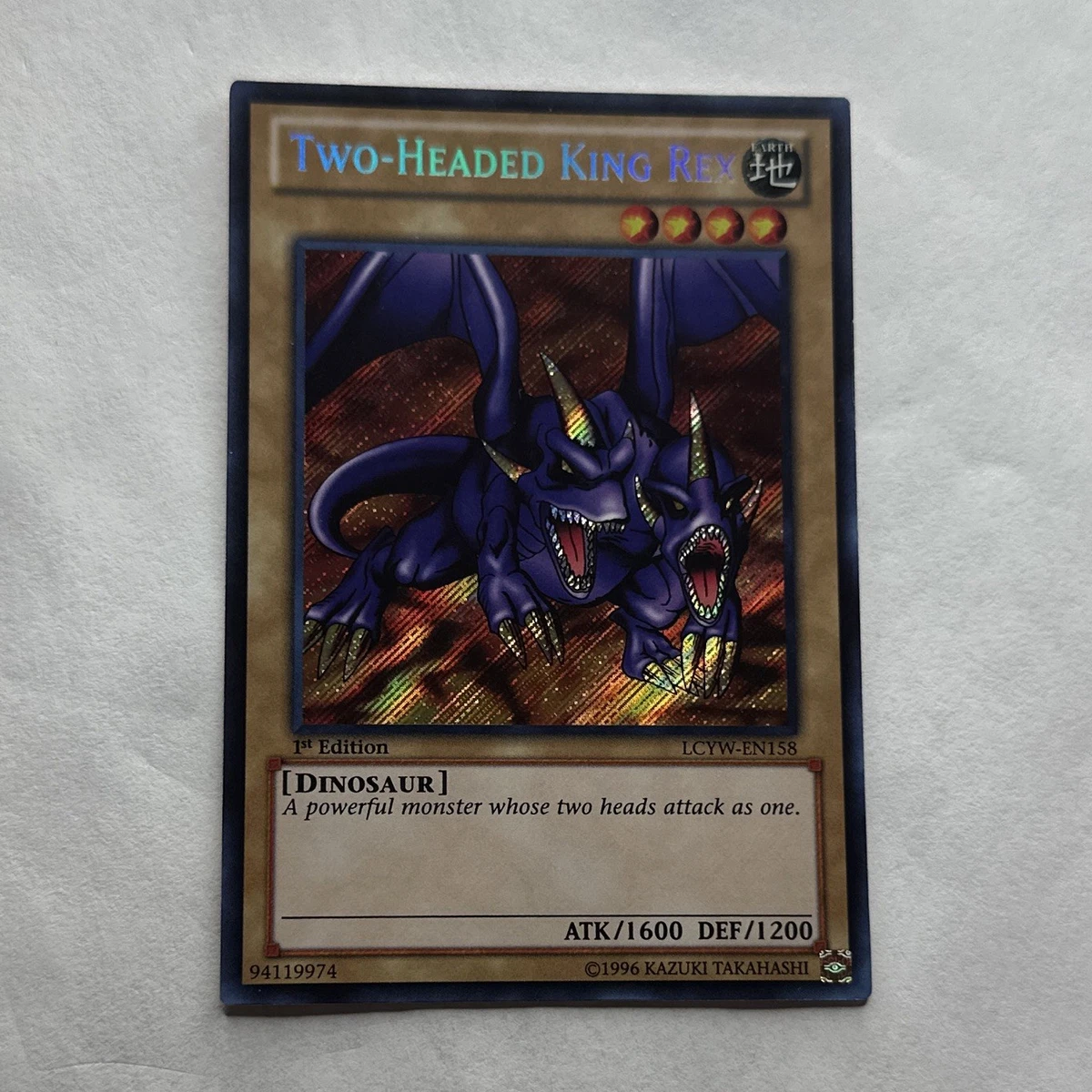 Two-Headed King Rex LCYW-EN158 Legendary Collection 3: Yugi's