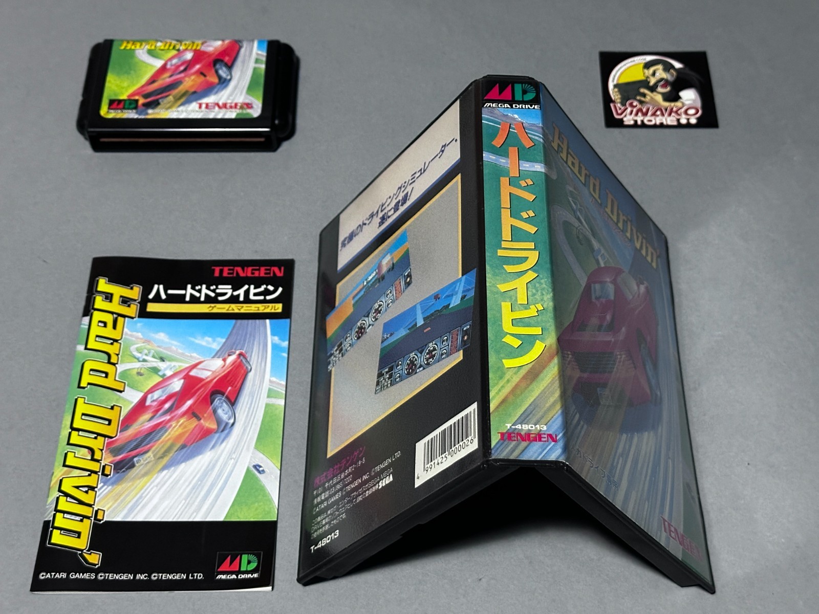 Hard Drivin' Sega Megadrive/Genesis NTSC-J