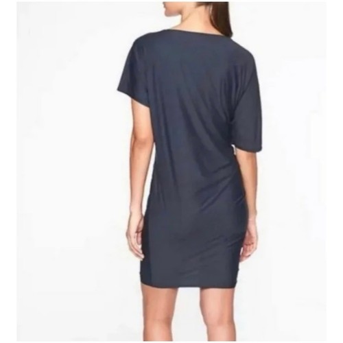 Athleta Women’s Sz XS NWT Black Sunlover Hilo UPF Dress Asymmetrical Stretch - Imagen 2 de 12