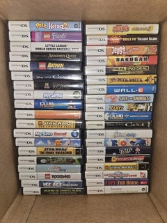 Empty Lot Of 50 Nintendo DS Cases Only NO GAMES