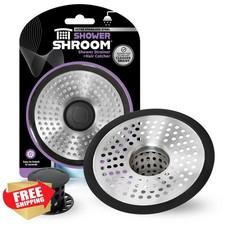 ShowerShroom Ultra Hair Catcher Drain Protector Stainless Steel