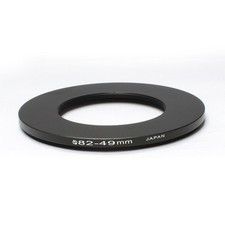 82mm-49mm Step-down Metal Filter Adapter Ring / 82mm Lens to 49mm Accessory