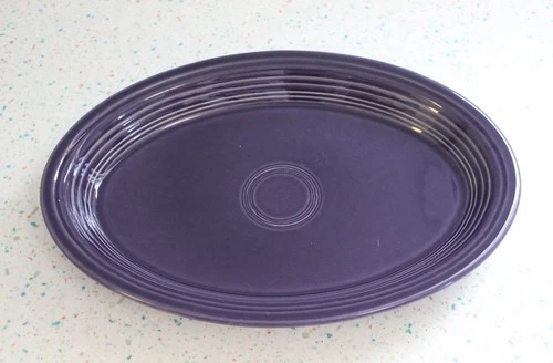 Fiestaware Plum Medium Oval Platter NEW