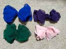 Vintage 80 s 90 s Big Bow Hairclips