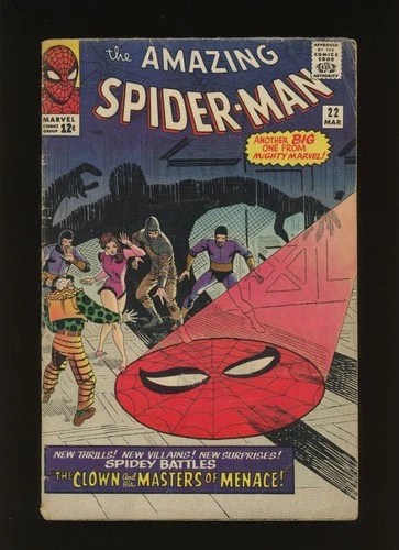 Amazing Spider-Man #22 1965 VG 1st Princess Python Ditko Art Issue -RareCo