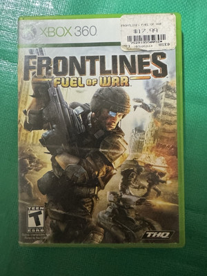 #ad Frontlines Fuel of War Microsoft Xbox 360 Complete Game amp; Case $7.99