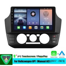 9" für Volkswagen UP! 2017-2023 Touchscreen Autoradio Navigation Android 15 64GB