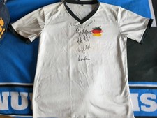 Trikot. Autogramm. 6 St. WM 1974. Schalke. DFB. Bayern. BVB. Köln. Gladbach 
