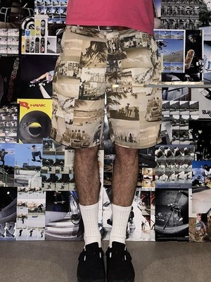 Shorts Franklin & Marshall W33 EUR44 Leo Skinny Straight Fit Grunge Vintage