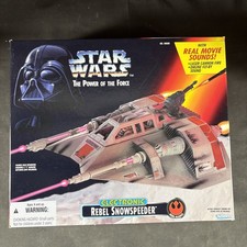 REBEL SNOWSPEEDER ELECTRONIC STAR WARS ACTION FIGURE SHIP KENNER SEALED NEW HOTH