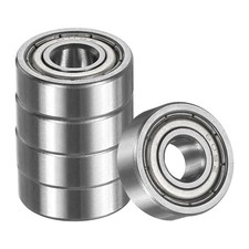 5 Pack 5 x 14 x 5mm 605ZZ Deep Groove Ball Bearings, ABEC5