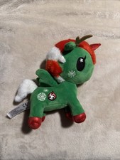 Tokidoki Holly Unicorno Plush Stuffed Christmas Holiday Toy Aurora World Winged