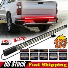 LED Tailgate Light Bar 60" Triple Row 5-Function Strip for Pickup Trailer SUV US