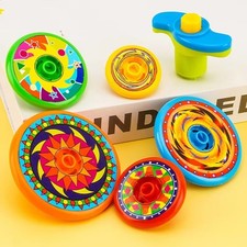 2025 New Trending Kids Spinning Top Launcher Toy Flying Stacking Gyroscopes Gift