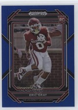 2023 Panini Prizm Draft Picks Blue Prizm 133/199 Eric Gray #132 3hd