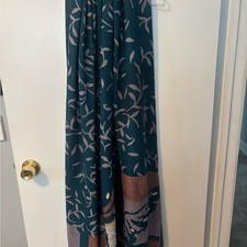 Asha Floral Patterned Scarf Bold Design Quiet Luxury Aesthetic 