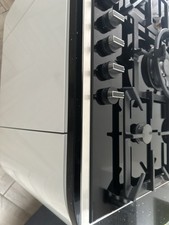 NEFF T27TA69N0 75cm Black Glass 5 Burner Gas Hob