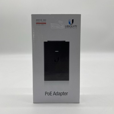 Ubiquiti Networks 48V PoE Adapter (POE-48-24W-G) Brand New