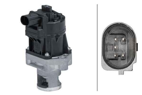 HELLA EGR Valve Fits Chevrolet Malibu Opel Astra Saab Vauxhall 6NU 014 864-731