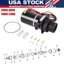 37041-0010 Marine Marine Electric Toilet Macerator Sub Assembly Kit, 12V, 37010