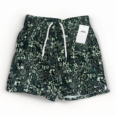 Nike 7'' Volley Swim Shorts Blender Print All Over  NESSF571-338 Men s Size M