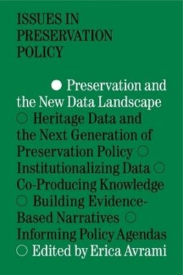 Erica Avrami Preservation and the New Data Landscape (Taschenbuch) (US IMPORT)