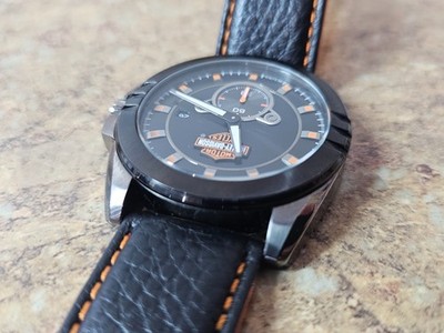 Bulova Harley Davidson 78B182 Black Dial Men's Chronograph Watch