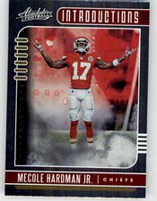 2019 Panini Absolute Introductions Mecole Hardman Jr #15 KC