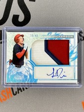 2024 Leaf Trinity Patch Auto Platinum /49 Luke Dickerson #PA-LD1