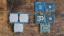 Lot of 8 Intel Core i5 i3 CPU Processors  AMD Athlon Desktop Laptop Parts...