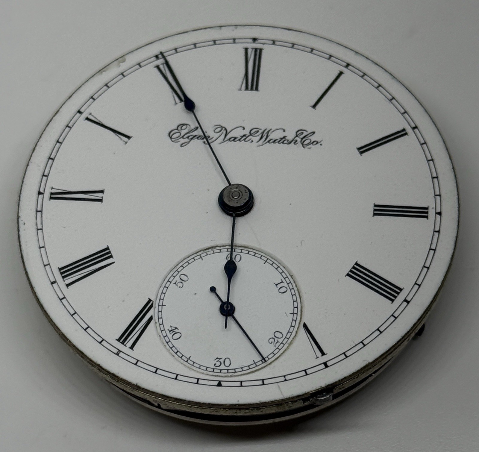 Elgin Pocket Watch Movement/ GM Wheeler  18s 1894 USA 15 Jewels Runs