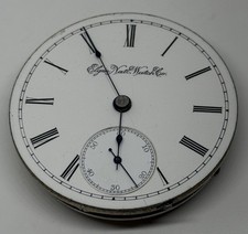 Elgin Pocket Watch Movement/ GM Wheeler 18s 1894 USA 15 Jewels Runs