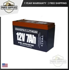 Dakota Lithium 12V 7Ah LiFePO4 Battery for Industrial & Outdoor Applications