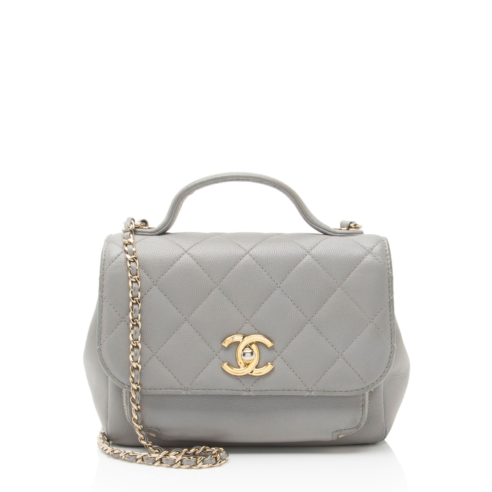 Chanel Caviar Leather Business Affinity Small Flap Bag-image