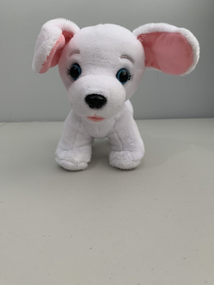 White Disney Dog Plush Jakks Pacific Soft Toy Stuffed Animal 5 