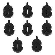 8 Pcs Violin Silencer Fiddle Practice Mute Rubber for All Violins