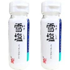 Paradise Plan Snow Salt Cooking Bottle Set Of 2, 100G (2 X 50G Bottles) - Miyak_