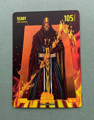 2026 Bo Jackson Battle Arena Scary `Terry McLaurin` Grillin Fire Foil #Grill-113