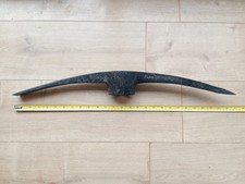 Vintage 7lb Pickaxe Head. Garden Hand Tools Landscaping Mattock DIY Workshop