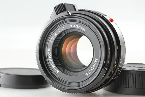 Late Model [Near MINT] Minolta M Rokkor 40mm f2 Lens Leica M CLE CL From JAPAN
