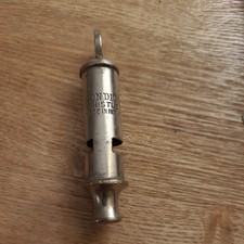 Vintage Sondico Police Whistle – Metal Collectable – Made in India Referee Scout