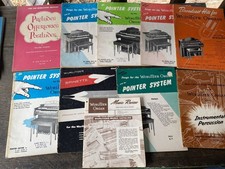 10 Old Wurlitzer Organ Song Books