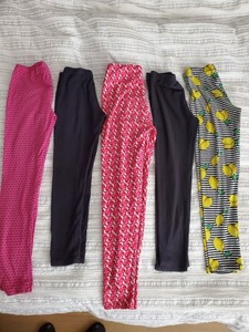 5 pc lot pants leggings Naartjie Childrens Place Dream Start sz 8-10 10-12 b2