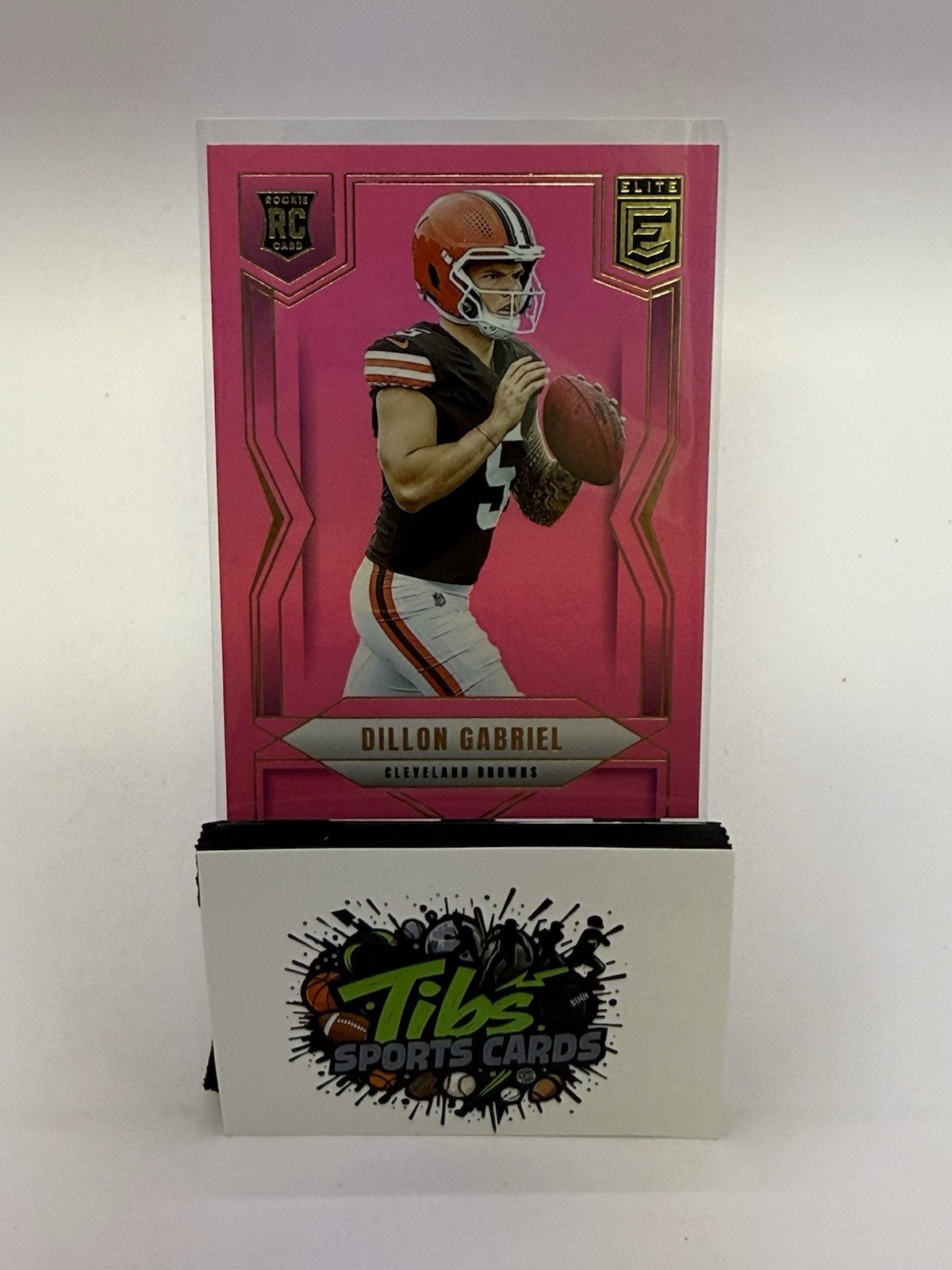 2025 Panini Donruss Elite Dillon Gabriel Rookie Pink # 151