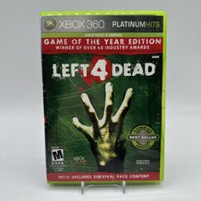 Left 4 Dead - Game of the Year Edition (Microsoft Xbox 360, 2009) Complete CIB