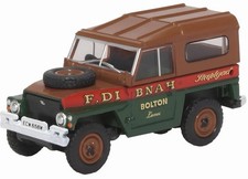 Oxford Diecast 43LRL006 Land Rover Lightweight Hard Top Fred Dibnah 1:43 O Gauge