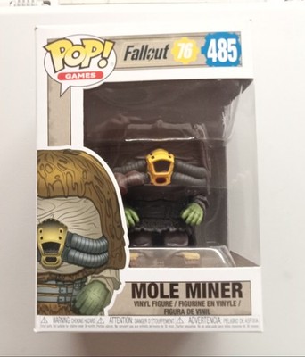 Funko Pop Fallout 76 Mole Miner Maulwurf OVP Figur Vault Ghul RAR